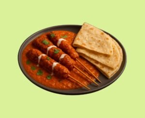 Makhani Chaap With Rumali Roti