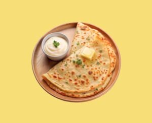 Prantha Thali 2Prantha’s with curd